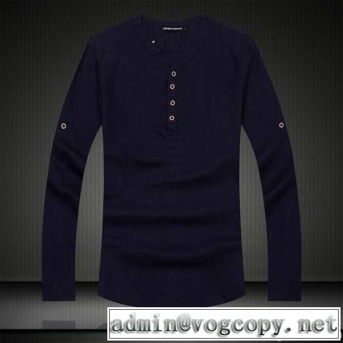 大特価 2014秋冬 armani アルマーニ 長袖シャツ 3色可選