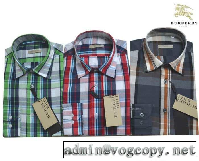 大人気☆NEW!! 2014秋冬 burberry バーバリー 長袖シャツ