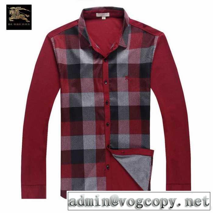 大特価 2014秋冬 burberry バーバリー 長袖シャツ 2色可選 
