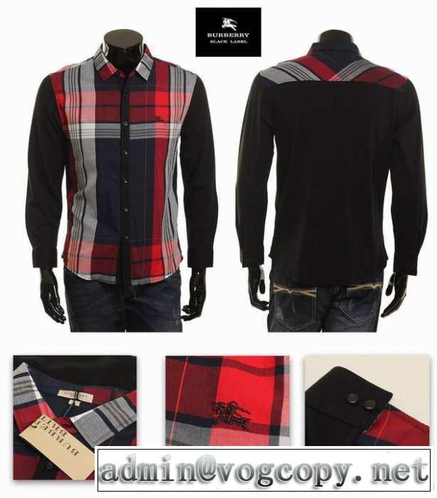 欧米雑誌 2014秋冬 burberry バーバリー 長袖シャツ