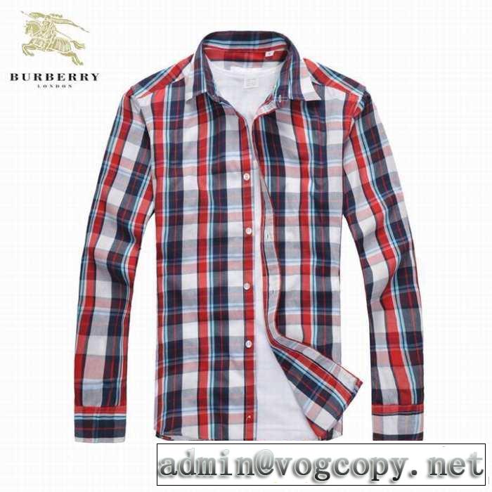 2014秋冬 大人気☆new!! burberry バーバリー 長袖シャツ 3色可選
