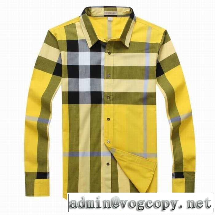 2014秋冬 超レア burberry バーバリー 長袖シャツ 2色可選