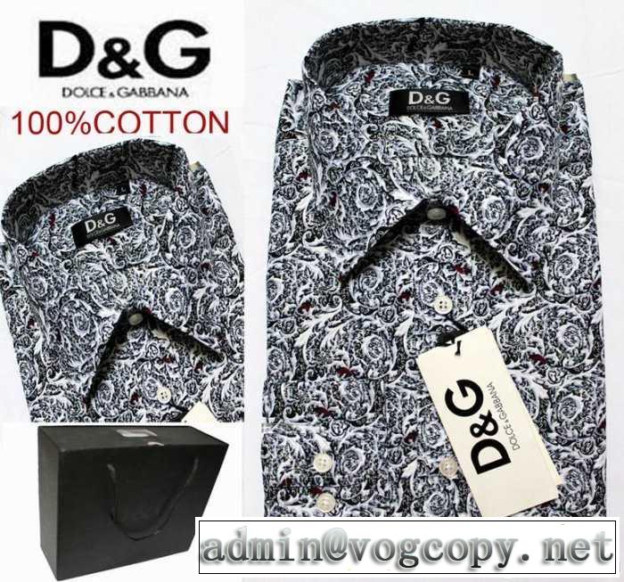 2014秋冬 贈り物にも◎ Dolce&Gabbana ドルチェ＆ガッバーナ  長袖シャツ