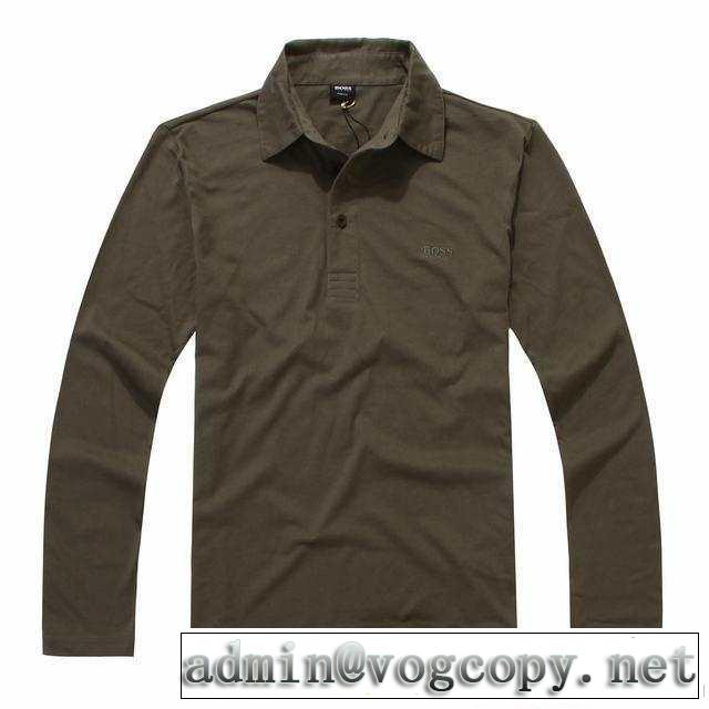 2014秋冬 armani アルマーニ 新入荷 長袖ポロシャツ 4色可選