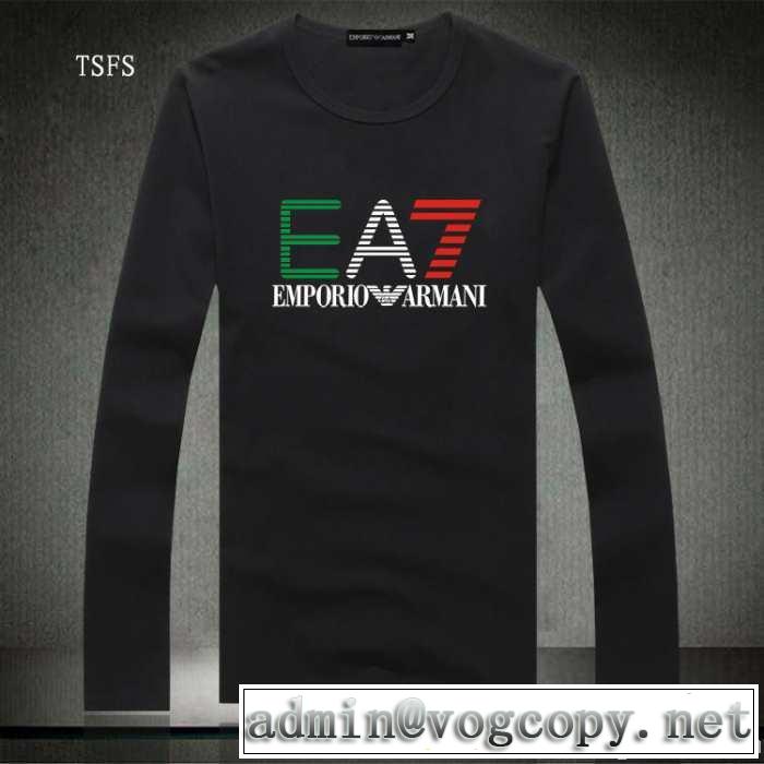 2014秋冬 売れ筋！ armani アルマーニ 長袖 tシャツ