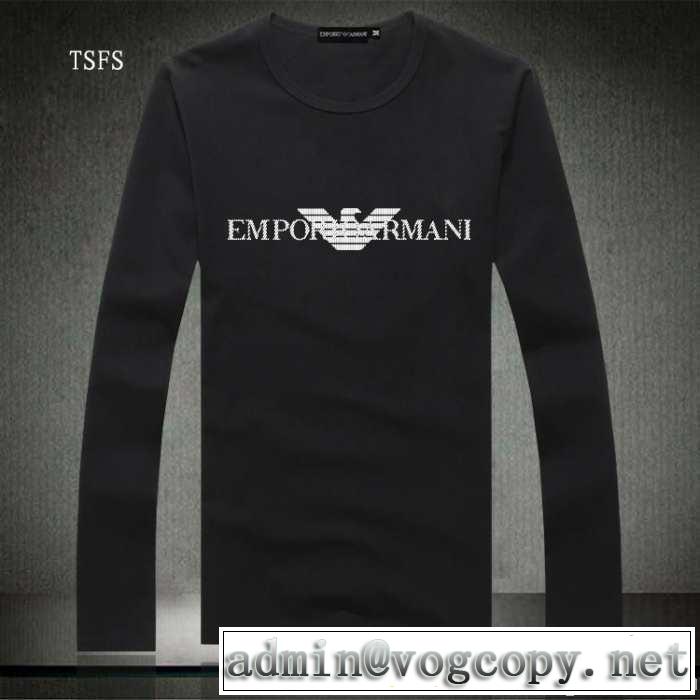2014秋冬 完売品! armani アルマーニ 長袖 tシャツ