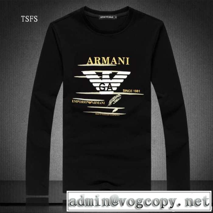 2014秋冬 お買得 armani アルマーニ 長袖 tシャツ