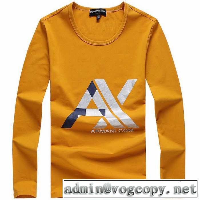 2014秋冬 人気が爆発 armani アルマーニ 長袖 tシャツ