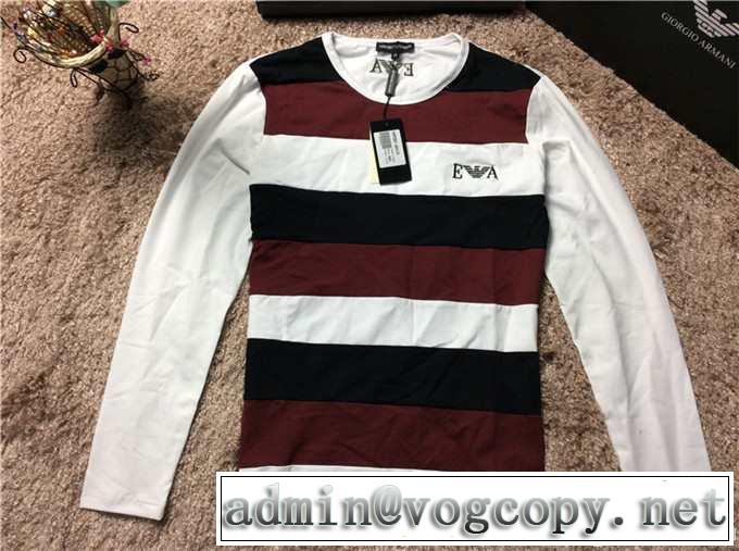 2014秋冬 入手困難 armani アルマーニ 長袖 tシャツ