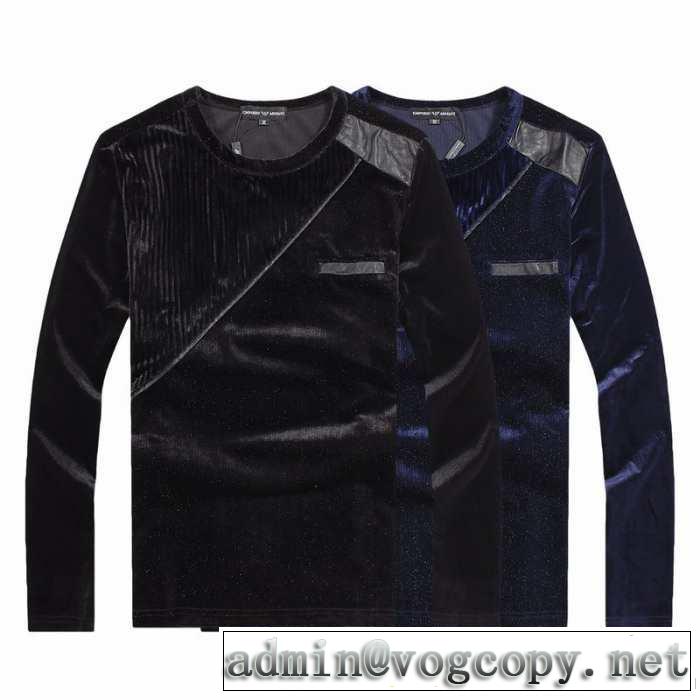 2014秋冬 存在感◎ armani アルマーニ 長袖 tシャツ