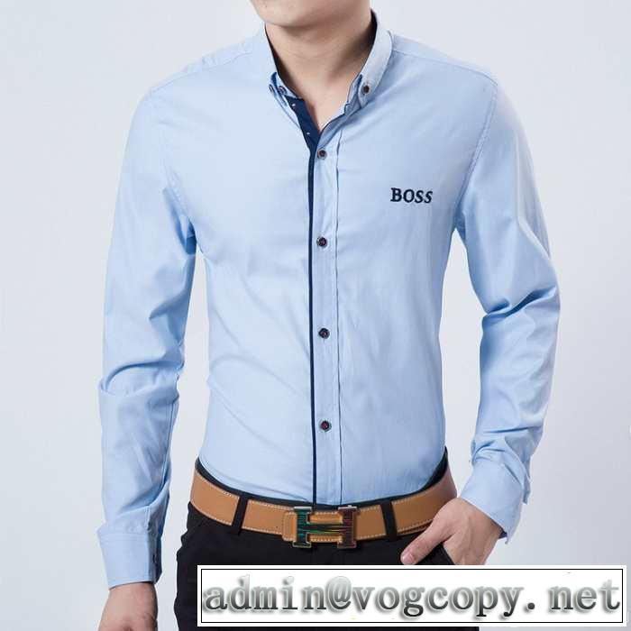 2014秋冬 大人気☆new! hugo boss ヒューゴボス 長袖シャツ