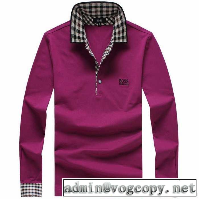 2014秋冬 新品 hugo boss ヒューゴボス 長袖ポロシャツ