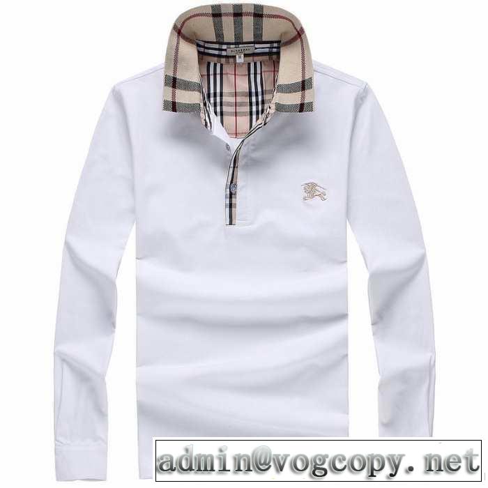 2014秋冬 新入荷 burberry バーバリー 長袖ポロシャツ