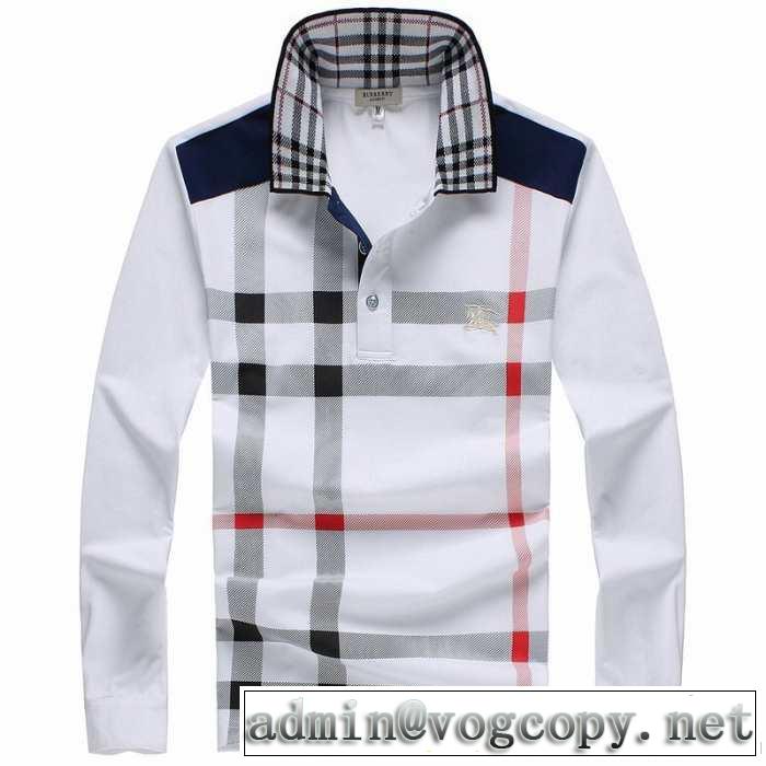 2014秋冬 超人気美品◆ burberry バーバリー 長袖ポロシャツ