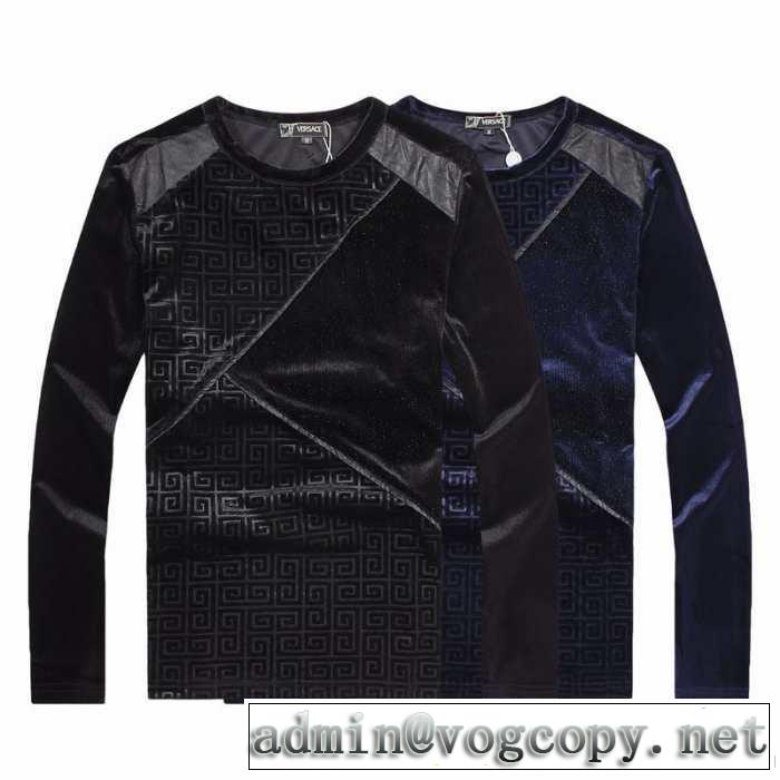 2014秋冬 versace ヴェルサーチ 存在感◎ 長袖 tシャツ