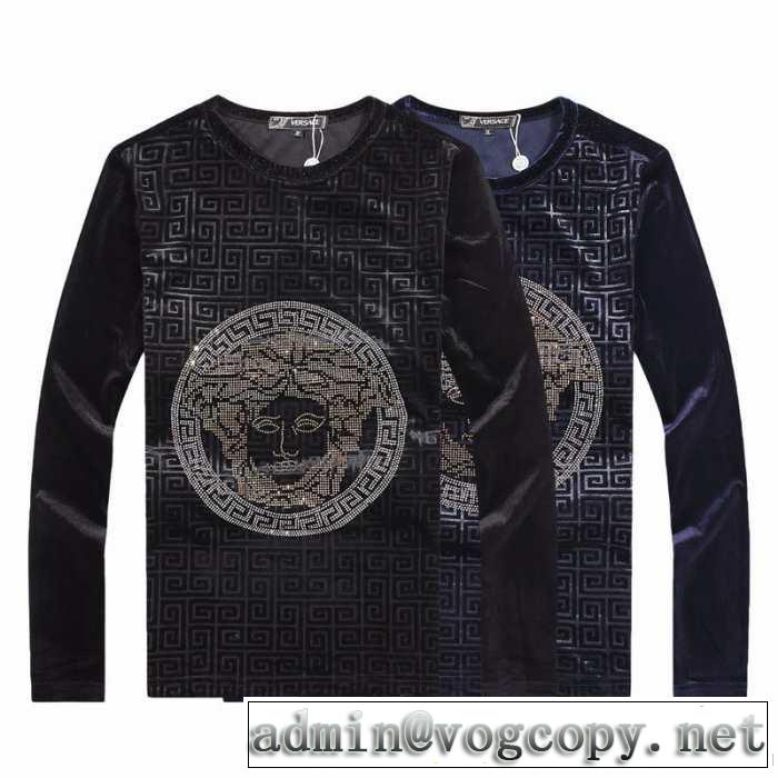 2014秋冬 versace ヴェルサーチ 新品 長袖 tシャツ