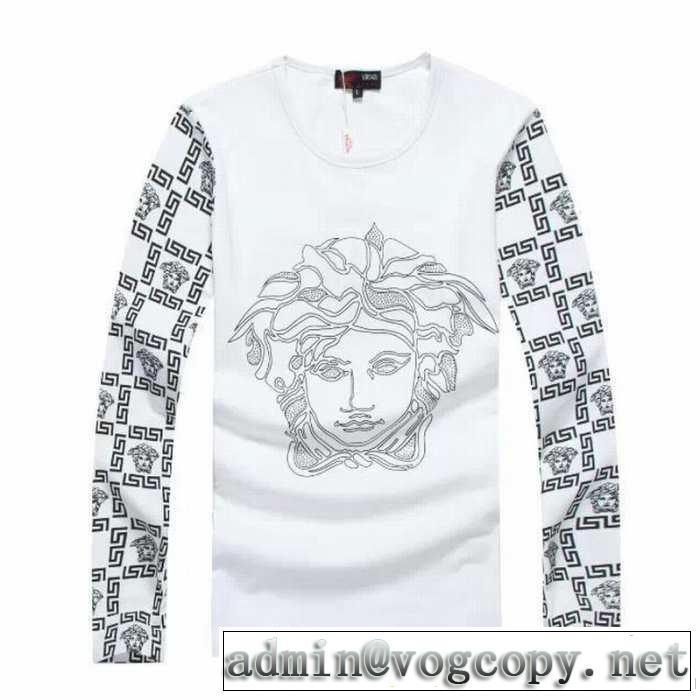 2014秋冬 versace ヴェルサーチ 完売品！長袖 tシャツ