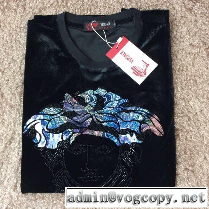 2014秋冬 versace ヴェルサーチ sale開催 長袖 tシャツ