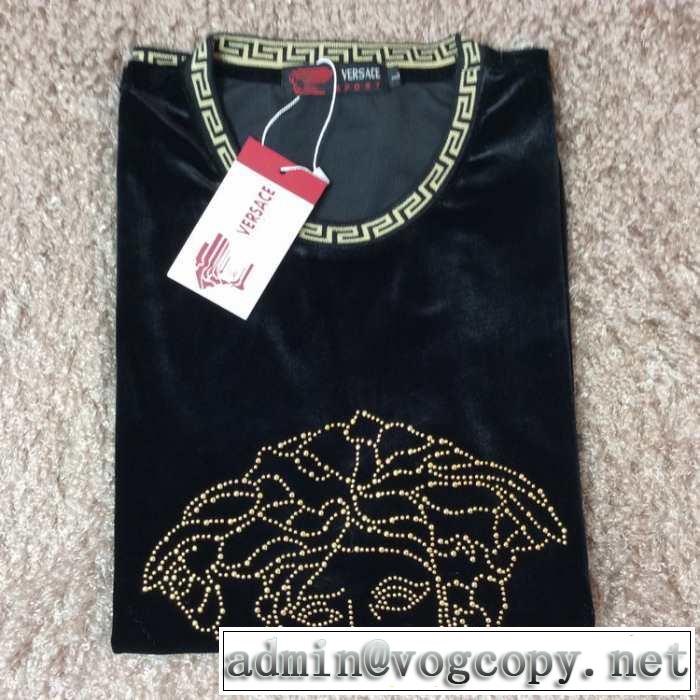 2014秋冬 versace ヴェルサーチ 大人気！長袖 tシャツ