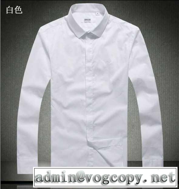 存在感◎ 2014春夏armani アルマーニ 長袖シャツ 