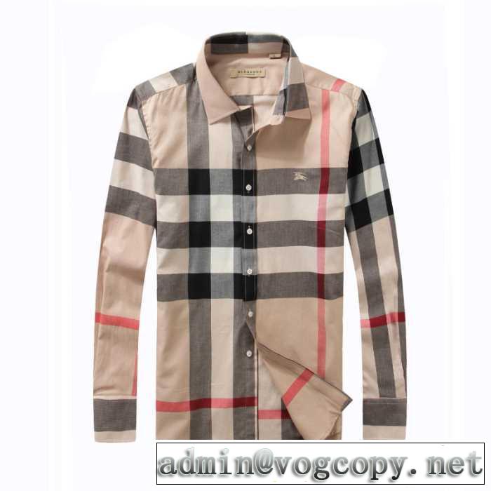 2014春夏完売品！BURBERRY バーバリー 長袖シャツ 