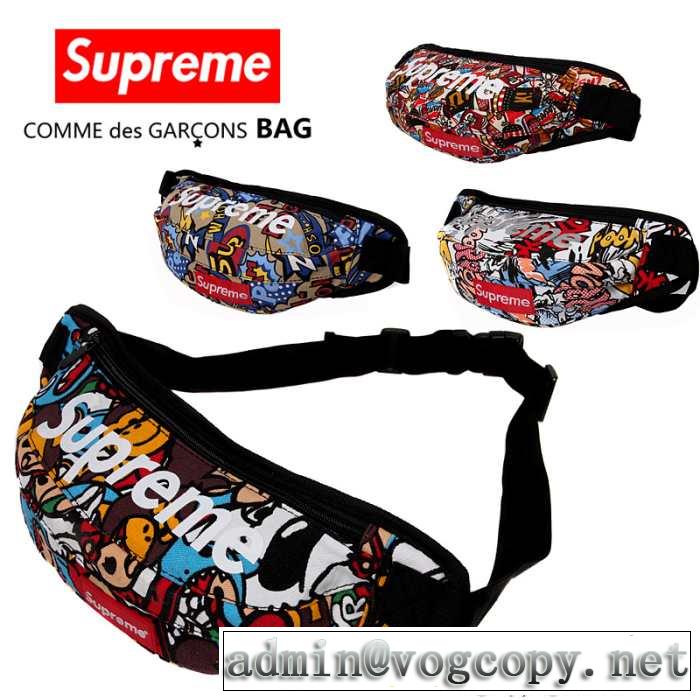 2015春夏 お買得 supreme シュプリーム 斜め掛けバッグ 5色可選