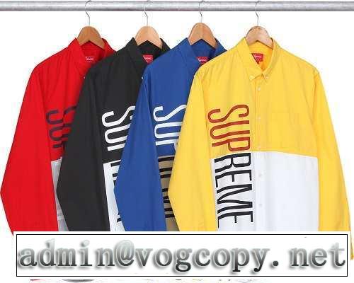 耐久性に優れ 2015春夏 supreme シュプリーム 長袖シャツ 4色可選