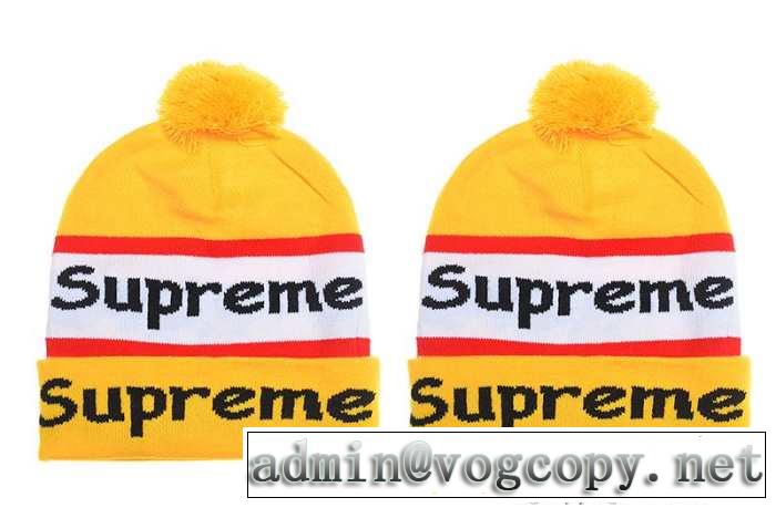 スタイルアップ効果 2015春夏 supreme シュプリーム 帽子 ニット帽