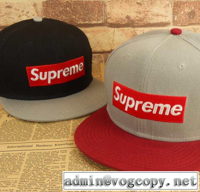 2015春夏 supreme シュプリーム 帽子 大人っぼい 2色可選