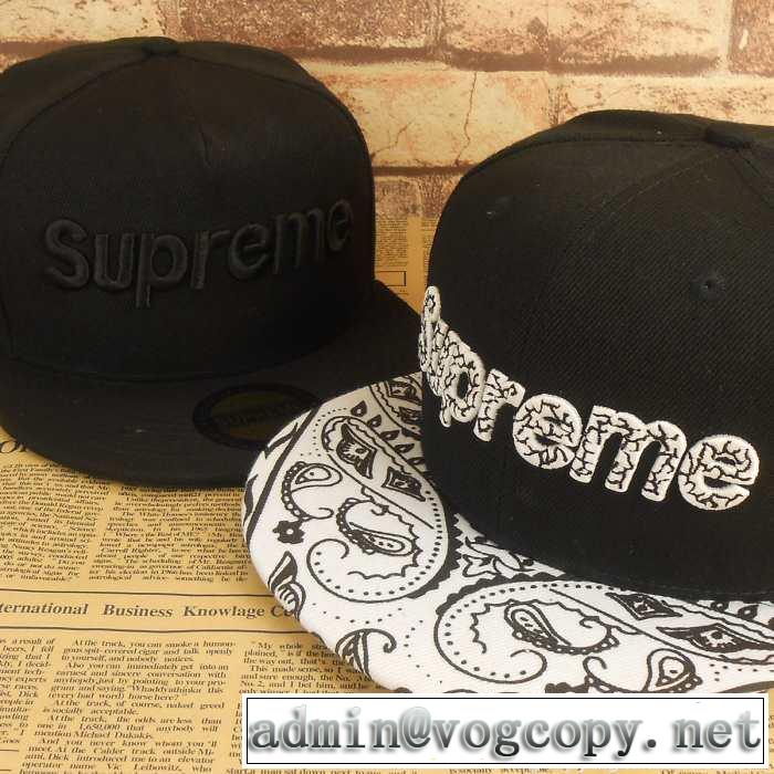 2015春夏 supreme シュプリーム 魅力的 帽子 2色可選