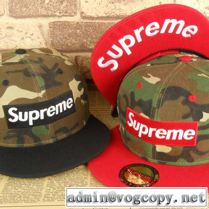 2015春夏 supreme シュプリーム お洒落に魅せる 帽子 2色可選