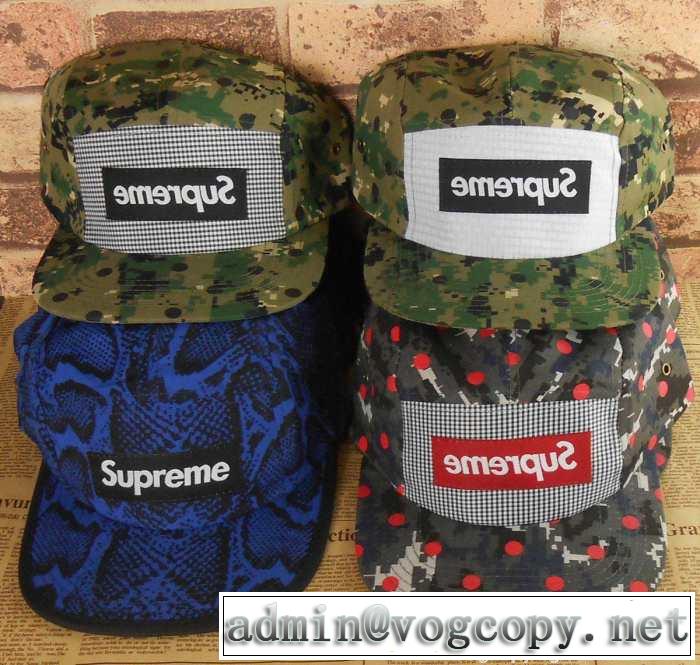 2015春夏 supreme シュプリーム 帽子 大特価 5色可選