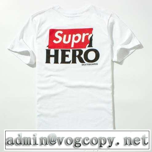 美品！ 2015春夏 supreme シュプリーム 半袖 tシャツ 2色可選