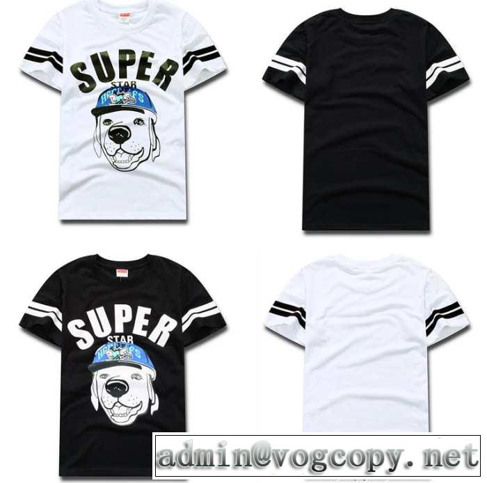 最旬アイテム 2015春夏 supreme シュプリーム 半袖tシャツ 2色可選