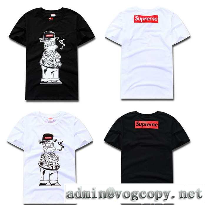人気商品 2015春夏 supreme シュプリーム 半袖tシャツ 2色可選