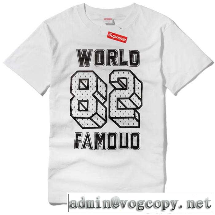 ★安心★追跡付 2015春夏 supreme シュプリーム 半袖tシャツ 2色可選