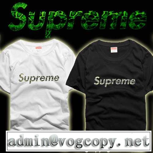 2015春夏 個性派 supreme シュプリーム 半袖tシャツ 2色可選