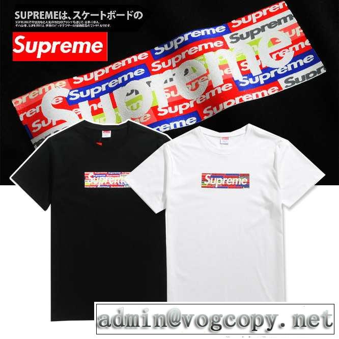 超人気美品◆ 2015春夏 supreme シュプリーム 半袖tシャツ 2色可選
