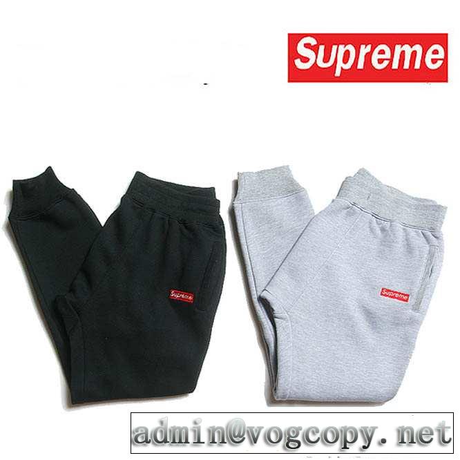 高級感溢れるデザイン 2015春夏 supreme シュプリーム トレパン　スポーツパンツ 2色可選