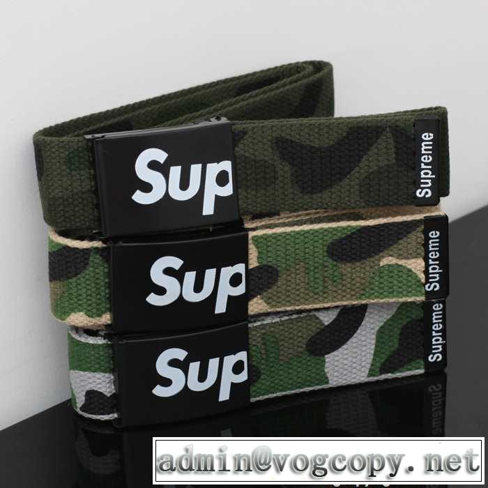 注目のアイテム 2015春夏 supreme シュプリーム ベルト 3色可選