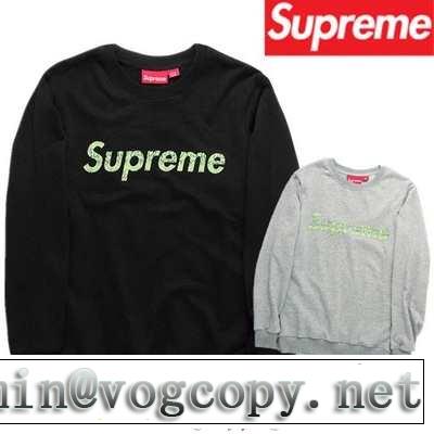 ◆モデル愛用◆ 2015春夏 supreme シュプリーム プルオーバーパーカー 2色可選 ペアルックトップス