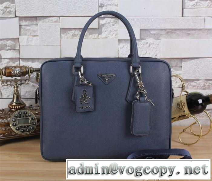 PRADA プラダ 2015 超人気美品◆ メンズ用 手持ち&ショルダー掛け f003