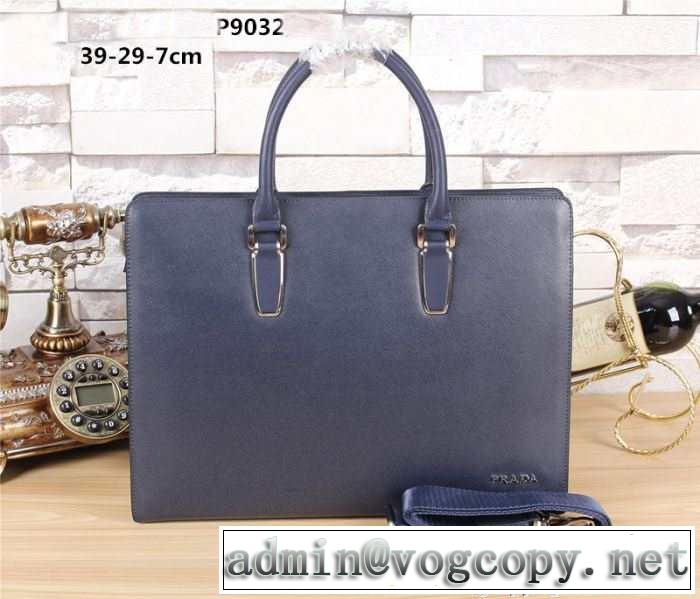 PRADA プラダ 2015 最旬アイテム メンズ用 手持ち&ショルダー掛け p9032
