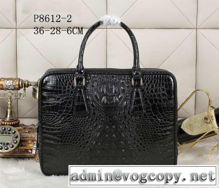 PRADA プラダ 2015 プレゼントに メンズ用 手持ち&ショルダー掛け p8612-2