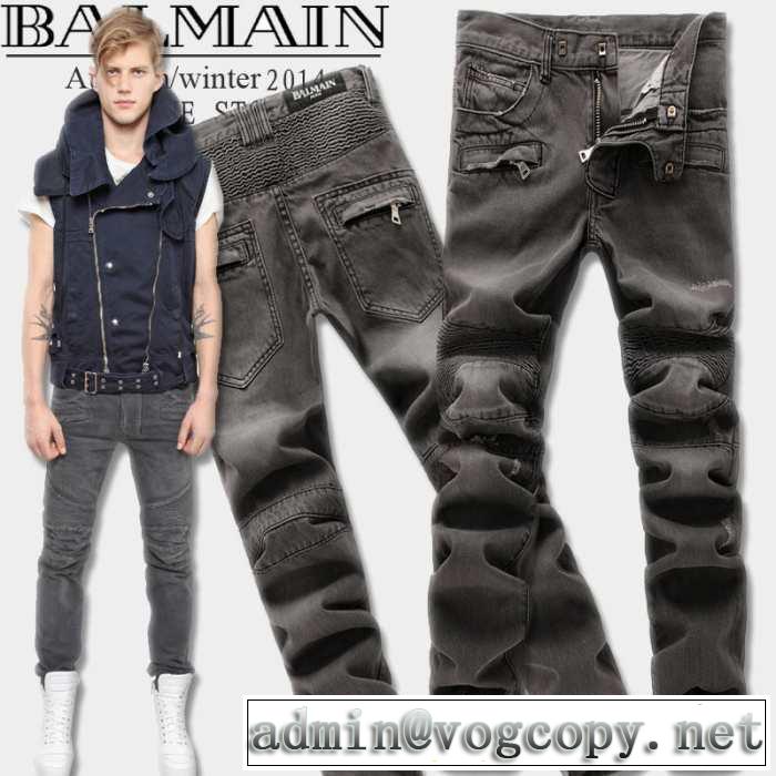 絶大な人気を誇る 2015秋春 バルマン BALMAIN ジーンズ