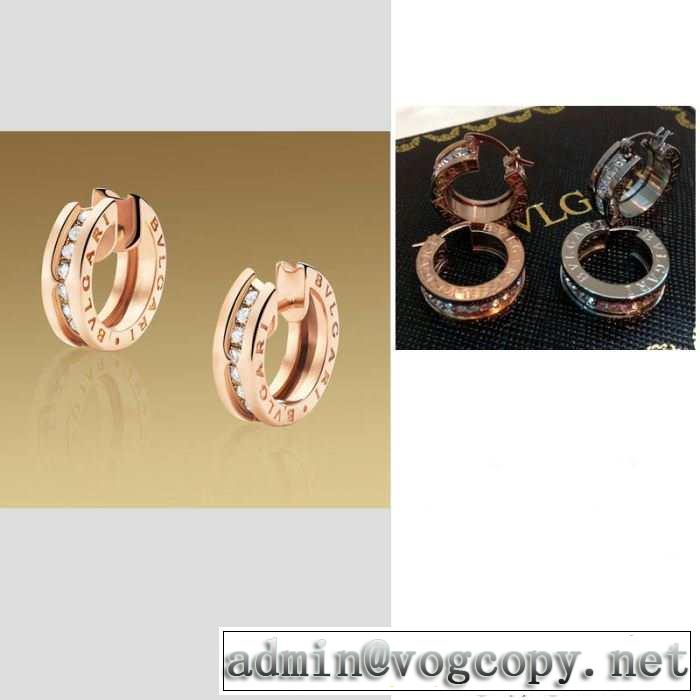 2015 bvlgari ブルガリ 人気が爆発 レディース イヤリング 2色可選 2734
