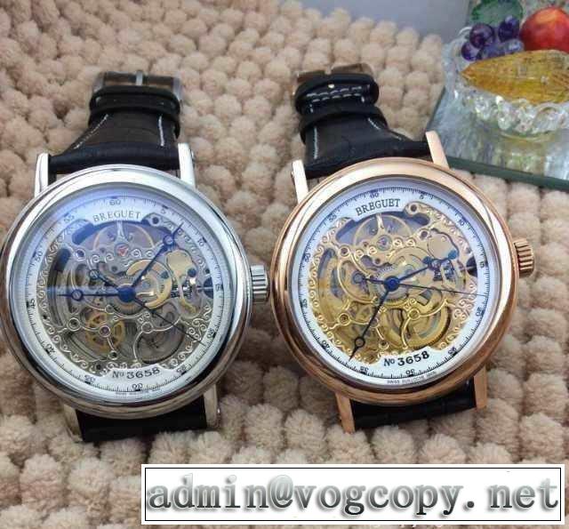 お買得 2015 breguet ブレゲ 機械式（自動巻き）男性用腕時計 2色可選 391340