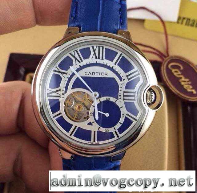 SALE開催 2015 cartier カルティエ 8色可選 tourbillon トゥールビヨン 機械式 男性用腕時計