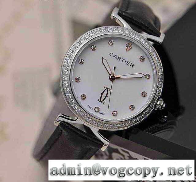 抜群の雰囲気が作れる! 2015 cartier カルティエ サファイヤクリスタル風防 腕時計 6色可選 211350