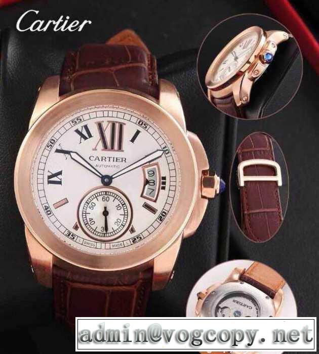 大人のおしゃれに 2015 cartier カルティエ 機械式 男性用腕時計 6色可選 2211721